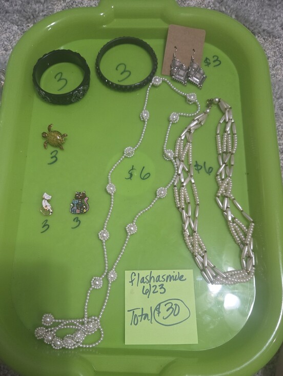 Jewelry - Bundle @flashasmile Total $30 On 6/23